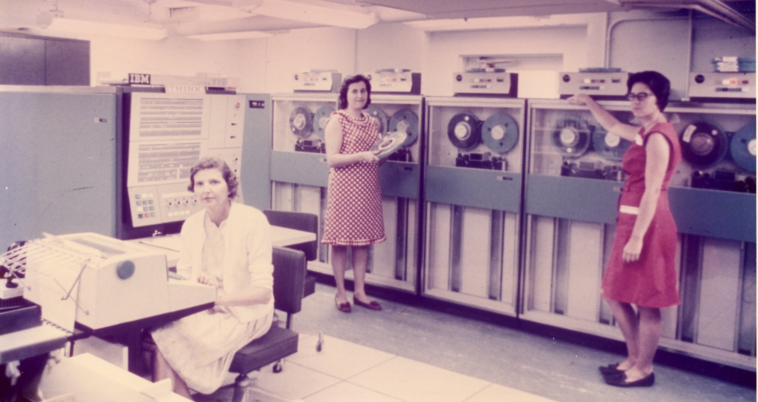 Computer room staff